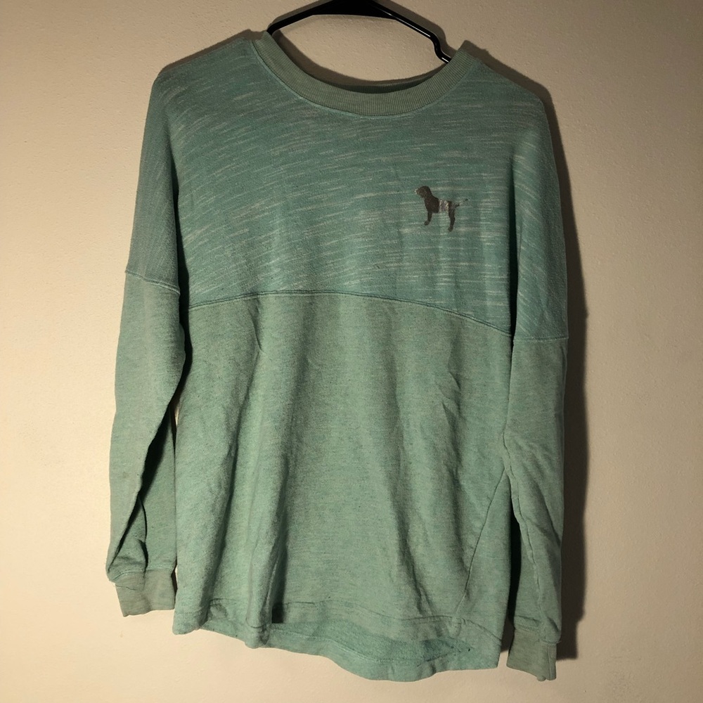 Victoria secret pink pullover sweatshirt boxy xs